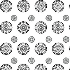 seamless pattern with circles