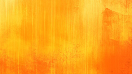 Fototapeta premium Abstract orange and yellow gradient background with a grainy, golden-toned texture. The canvas-like surface provides a vintage aesthetic, perfect for posters, brochures, or digital artwork.