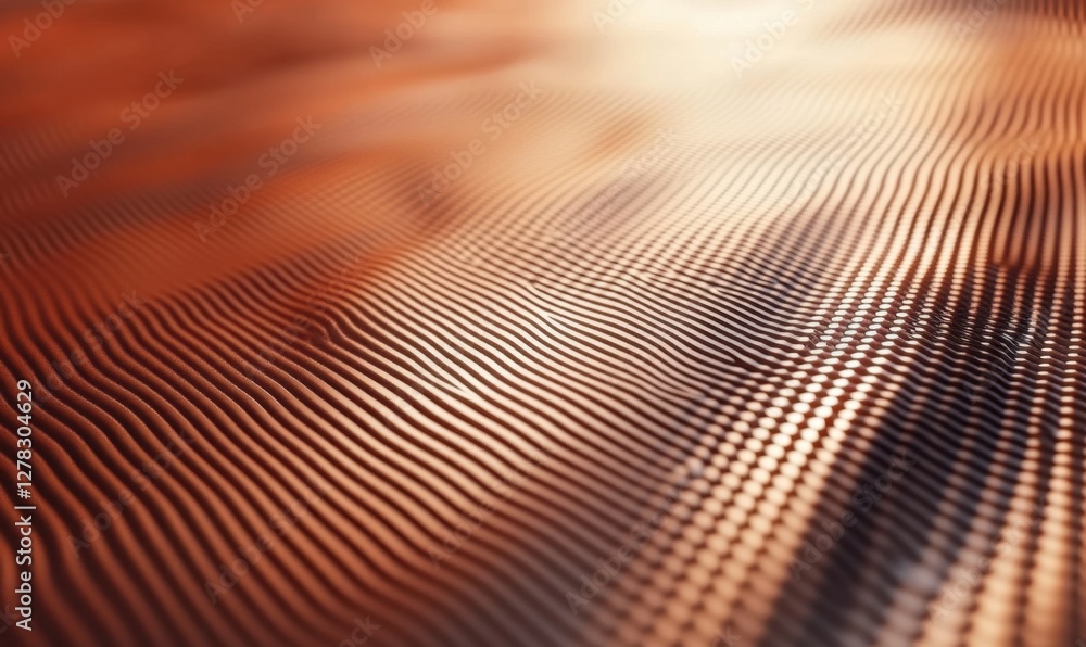 Poster abstract orange wave pattern background for design projects