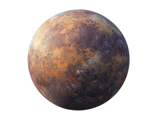 Isolated Textured Planet