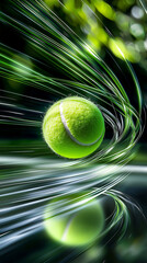 Dynamic Approach, Tennis Ball Close-Up