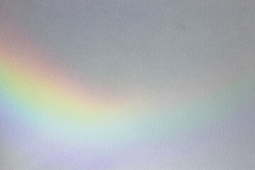 Blurred rainbow light refraction texture overlay effect for photo and mockups. Organic drop...