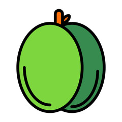Apricot Icon