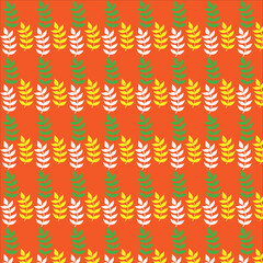 seamless pattern with flowers