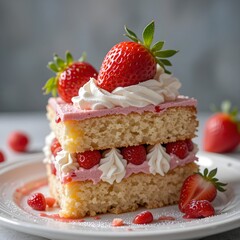 Strawberry cake