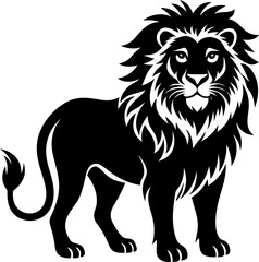 Fototapeta premium lion vector illustration