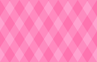 Fototapeta premium Elegant pink diamond pattern background. Perfect for feminine designs, websites, or presentations. Subtle gradient adds depth and visual interest.