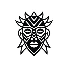 Obraz premium african tribal patterns and masks