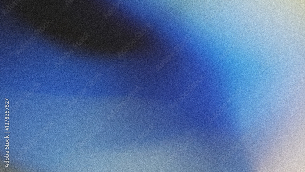 Poster blue grainy gradient background empty space noise texture blurred dark light header backdrop poster 
