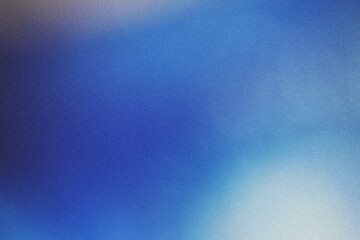 Blue grainy gradient background empty space noise texture blurred dark light header backdrop poster banner design