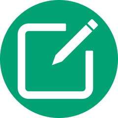 Photo Editing glyph circle icon