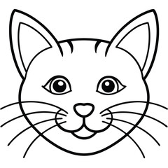 vector illustration of a cat