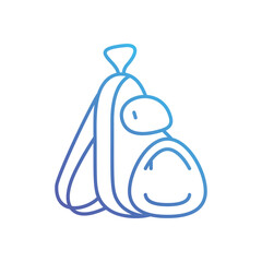 Backpack Vector icon
