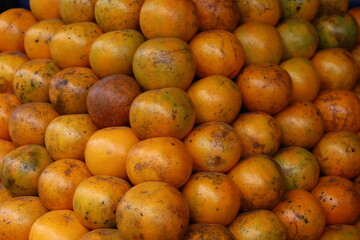 Fresh oranges in Vang Vieng laos 