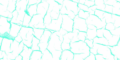 Obraz premium Vector green cracked textured marble design. a green and white vintage of a cracked wall, cracked green paint on a white background, a green and white drawing of a cracked wall, background with cracks