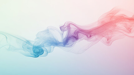 Obraz premium Abstract vector colorful background with transparent smoke