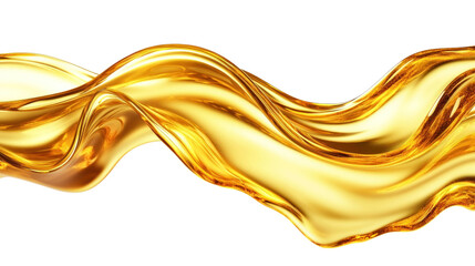 PNG Golden flowing liquid banner design art abstract.