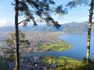 lake in the mountains
