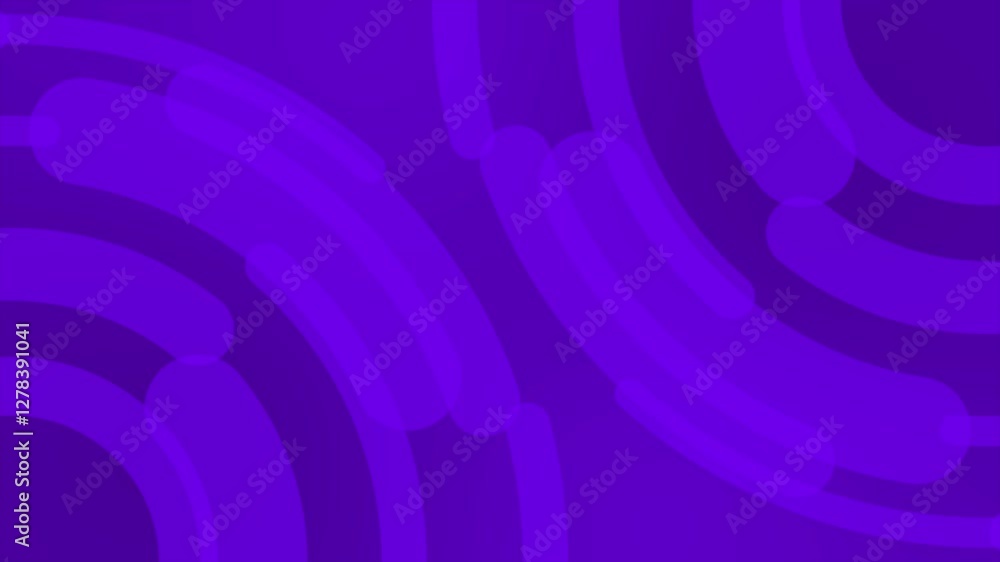 Aufkleber purple color rotating circular shapes modern design loop able geometrical background for business pu