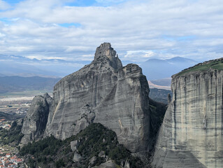 Rock formation in the Meteora