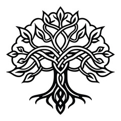 abstract floral ornament