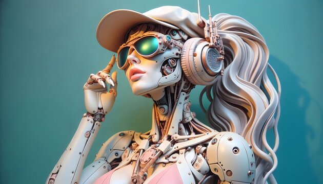 Ciborg Glamour: Belleza Futurista