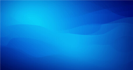 Blue curved abstract background