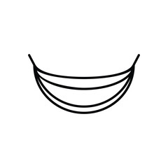 Hammock Vector icon