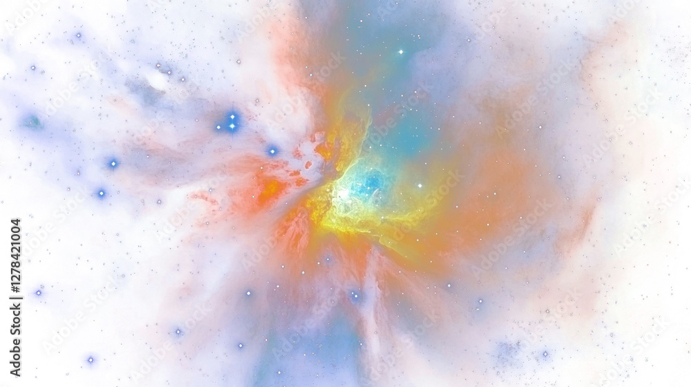 Wall mural png nebula in space astronomy universe galaxy.
