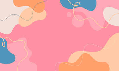 Colorful art background design.	