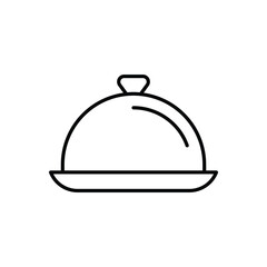 Food Tray vector icon