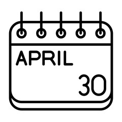 April Icon
