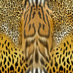 Seamless camouflage fabric texture. Abstract background and texture for design.