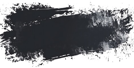 Obraz premium Abstract black and white grunge texture border background with distressed edges for vintage-inspired designs