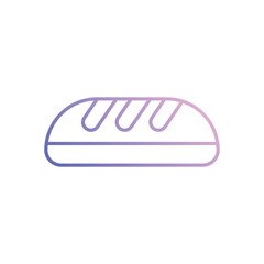 Bread vector icon 