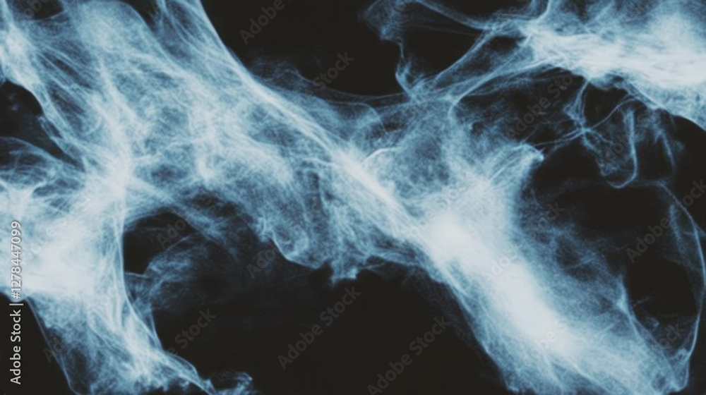 Poster Abstract texture of black chalkboard with subtle chalk design for background use