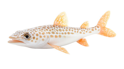 Intricate patterns of a spotted fish, exploring the beauty of aquatic life in the ocean's depths