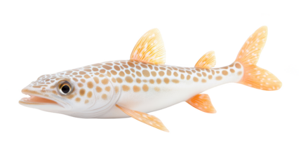 Intricate patterns of a spotted fish, exploring the beauty of aquatic life in the ocean's depths