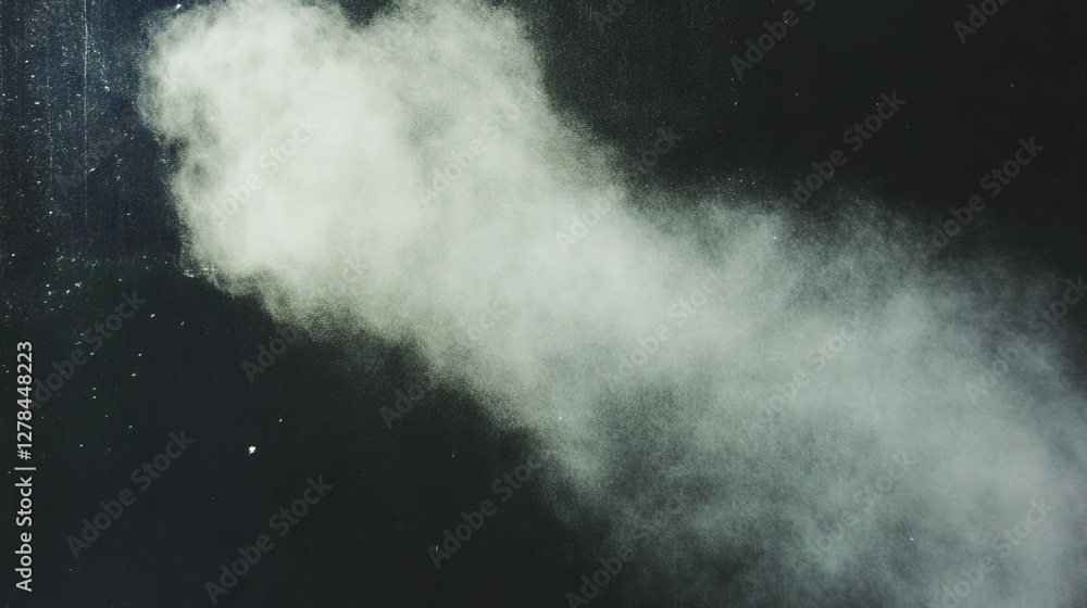 Poster abstract texture with grainy and fine black wall design