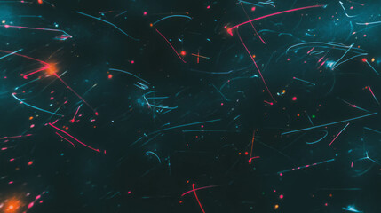 Fototapeta premium Abstract blackboard texture with vibrant angled chalk lines