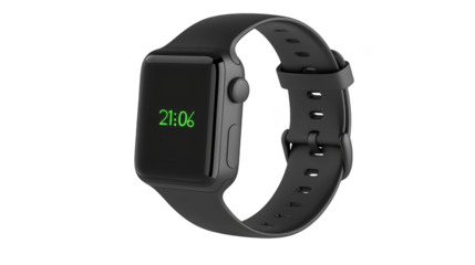 Sleek and modern fit band enhances the smart watch experience, a closeup view of design functionality