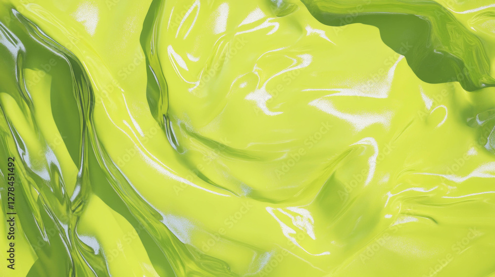 Poster glossy lime green abstract texture for vibrant background design