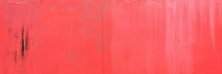 Vibrant scarlet wall texture with metallic sheen for creative design and decoration