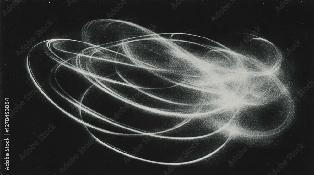 Aufkleber abstract chalkboard texture with smooth chalk lines for creative design