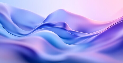 Obraz premium Abstract soft pastel blue, purple, and green color gradient background