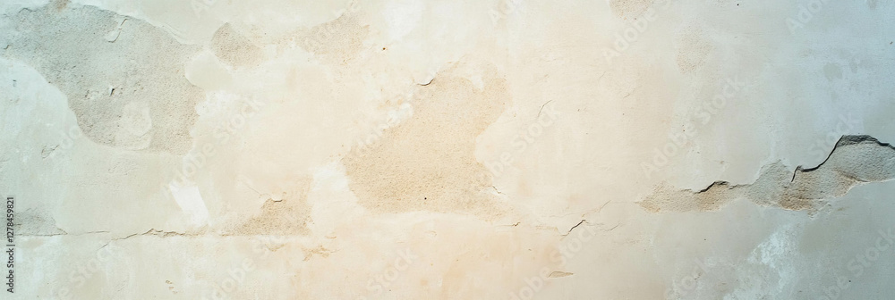 Poster Cream wall texture with subtle patterns for interior design and background use