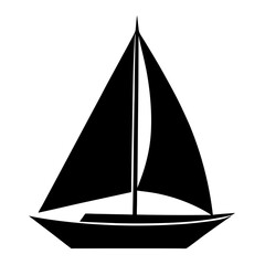 sailing ship vector illustration