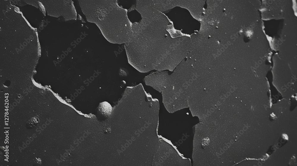 Aufkleber dark mud wall texture with subtle elements for design