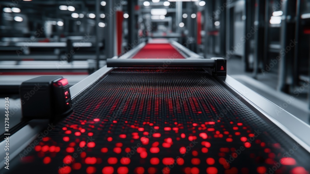 Poster efficient conveyor belt cleaning unit with a smart sensor system for detecting dirt buildup.
