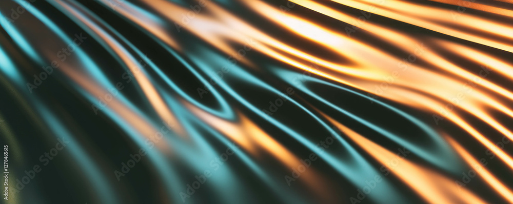 Aufkleber Abstract diagonal shifting stripes with subtle color gradient for modern design